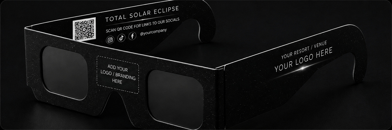 TOTALITY approved custom eclipse glasses master concept